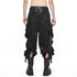 JULIUS 917PAM1-C Black / Gas Mask Pants